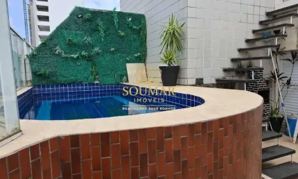Apartamento Cobertura com 2 dormitórios -Enseada- Guarujá