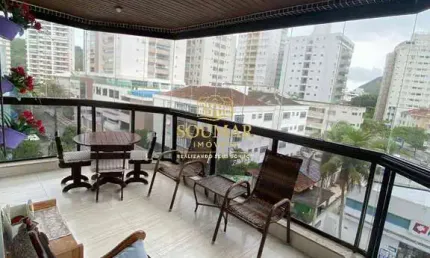 Apartamento 3 Dorm, 2 Suítes, 1 Vaga - Praia das Astúrias - Guarujá/SP