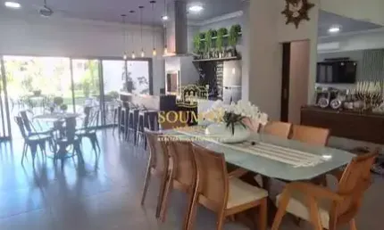 Casa Térrea Cond. Jequitibá Sorocaba -3 Suítes,  Espaço Gourmet