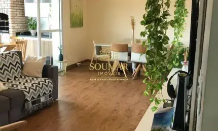 Apartamento com 3 quartos à venda, 111 m² - Ponta da Praia- Santos