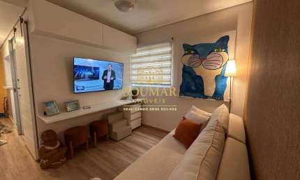 Apartamento de 1 Dormitório à Venda na Ponta da Praia - Santos/SP.