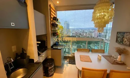 Apartamento de 2 dormitórios com 2 suítes -  Ponta da Praia/Santos