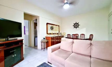 Apartamento com três dormitórios - campo grande / santos