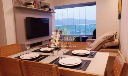 Apartamento à venda de 3 dormitórios - Campo Grande, Santos/SP