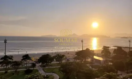 Apartamento de  2 Dormitórios com Vista Mar- Aparecida / Santos