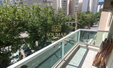 Ótimo apartamento com localização privilegiada na Praia das Pitangueiras