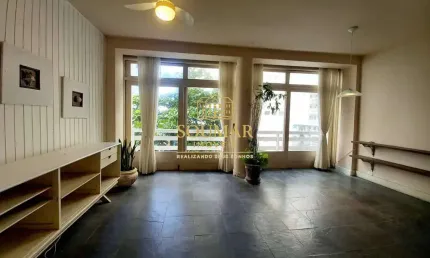 Apartamento 2 dormitórios com dependência completa guarujá-pitangueiras