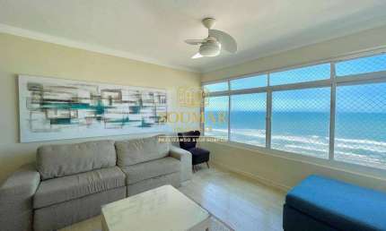 Apartamento Frente Mar 3 dormitórios 1 suíte - Pitangueiras- Guarujá