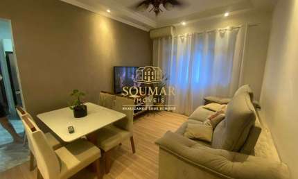 Apartamento com 2 quartos à venda na Avenida Senador Pinheiro Machado, Marapé, Santos