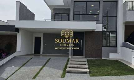 Casa com 3 suítes, 4 vagas de garagem, Cond. Campos d Conde II, Sorocaba/SP