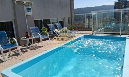 Cobertura Duplex com piscina e Vista Mar na Enseada - Guarujá/SP