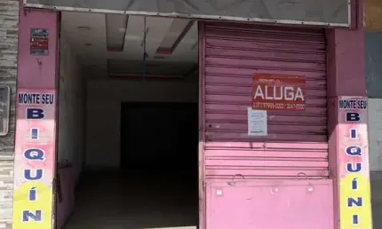 Alugue - loja comercial frente de rua no centro de são gonçalo com 67 m²