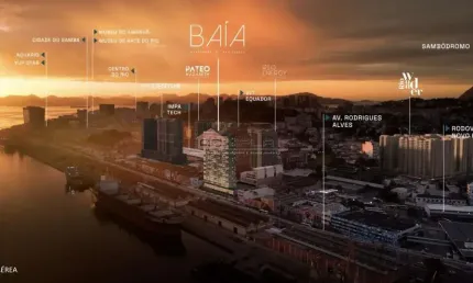 Baía Guanabara Residences - unidades studio e 3 quartos a partir de 299 mil
