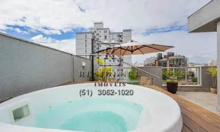 Cobertura com 3 quartos à venda na Rua Avaí, 40, Centro Histórico, Porto Alegre, 191 m2 por R$ 999.990