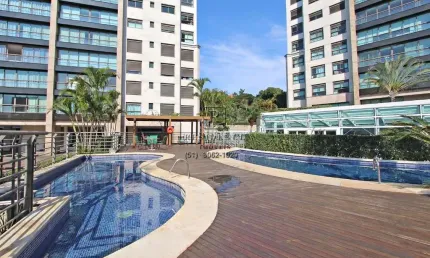 Apartamento de 3 dormitórios no Unique Place, Três Figueiras, Porto Alegre. 131m², suíte com closet, 2 vagas. Alto padrão.