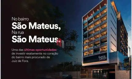 Studio com 1 dormitório à venda, 26 m² por r$ 254.990 - são mateus - juiz de fora/mg