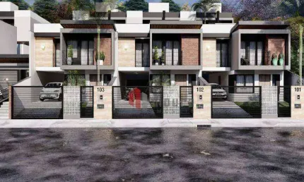 Lançamento - vivendas da serra - casa 3 quartos (1 suíte) - 2 vagas de garagem