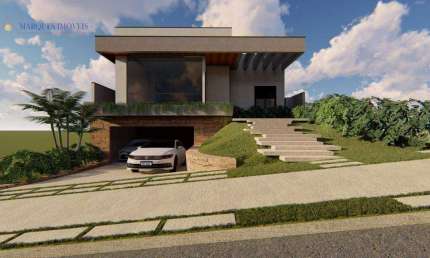 Casa com 4 dormitórios à venda, 330 m² por R$ 3.180.000,00 - Jardim Residencial Helvétia Park I - Indaiatuba/SP