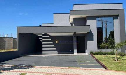 Casa com 3 dormitórios à venda, 188 m² por R$ 1.540.000,00 - Condomínio Laguna Residencial - Indaiatuba/SP