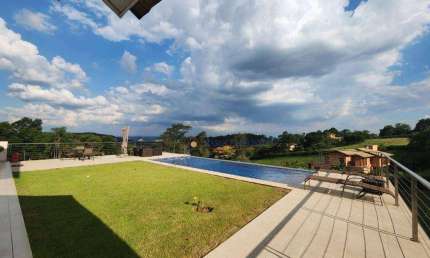 Casa 3 suítes, 566 m² - venda por R$ 4.390.000 ou aluguel por R$ 26.545/mês - Condomínio Santa Fé - Vinhedo/SP