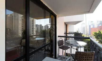 Apartamento com 3 quartos à venda na Avenida Cotovia, 80, Moema, São Paulo