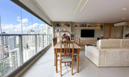 Apartamento SOFI campo belo pronto para morar andar alto vista livre