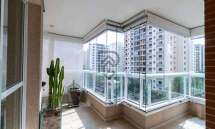 Apartamento com 3 quartos à venda na Alameda dos Aicás, Moema, São Paulo