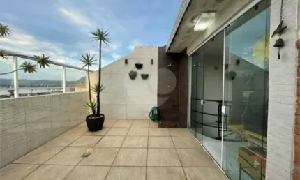 Cobertura com 3 quartos à venda na Caramuru, Ponta da Praia, Santos