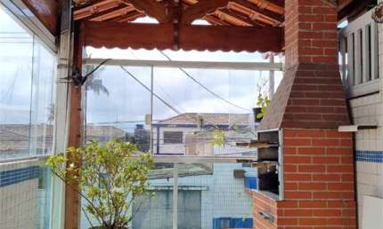 Casa com 3 quartos à venda na Fernando José Augusto Bittencourt, Vila Mateo Bei, São Vicente