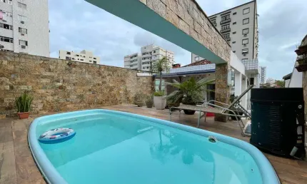 Casa com 4 quartos à venda na Bento De Barros, Marapé, Santos
