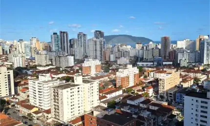 Apartamento com 2 quartos à venda na Rua Godofredo Fraga, Marapé, Santos
