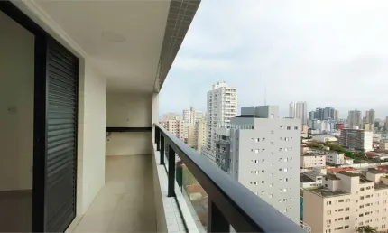 Apartamento com 2 quartos à venda em canto do forte - sp