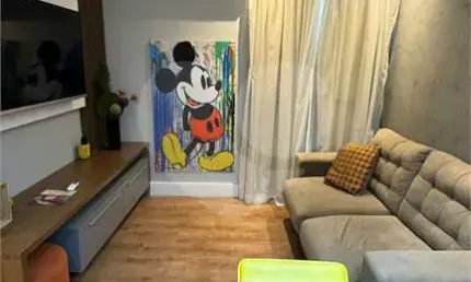 Flat com 1 quarto à venda na Rua Jorge Tibiriçá, Gonzaga, Santos