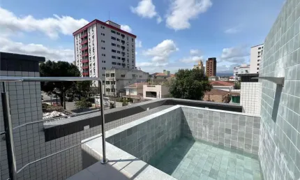 Casa em condomínio fechado com 3 quartos à venda na Rua Nabuco de Araújo, Embaré, Santos