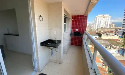 Apartamento com 2 quartos à venda na Avenida São Pedro, Campo da Aviação, Praia Grande