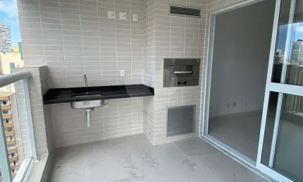 Apartamento com 2 quartos à venda na Avenida Ana Costa, Gonzaga, Santos