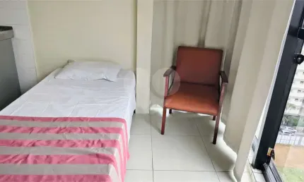 Flat com 1 quarto à venda na Rua Jorge Tibiriçá, Gonzaga, Santos