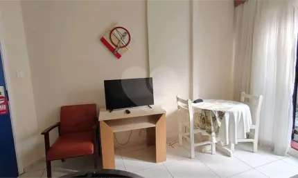 Flat com 1 quarto à venda na Rua Jorge Tibiriçá, Gonzaga, Santos