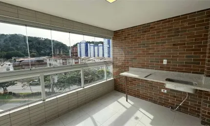 Apartamento com 2 quartos à venda em canto do forte - sp