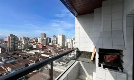 Apartamento com 2 quartos à venda na Rua Monteiro Lobato, Cidade Ocian, Praia Grande