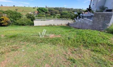 Terreno em condomínio fechado à venda na Avenida Mackenzie, KM5, Loteamento Residencial Pedra Alta (Sousas), Campinas por R$ 700.000