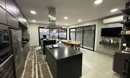 Casa em condomínio fechado com 4 quartos à venda na Avenida Presidente Juscelino Kubitschek de Oliveira, 901, Jardim Flamboyant, Paulínia, 266 m2 por R$ 2.660.000