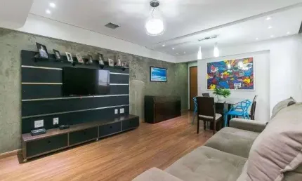 Apartamento com 3 dormitórios à venda, 106 m² por r$ 722.000,00 - vila valparaíso - santo andré/sp