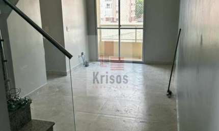 Linda cobertura, toda reformada , 3 dormitorios sendo 1 suite com armarios embutidos e mais!!