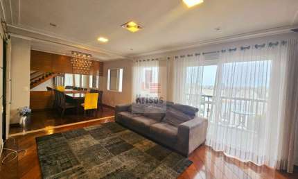 Cobertura Exclusiva na Vila São Francisco - 220m² 3 Suítes, Terraço com Piscina e Espaço Gourmet!