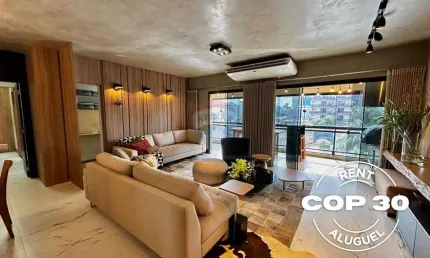 Apartamento Alto Padrão - até 7 pessoas - Locação COP30
