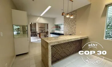 Aluguel COP30 - Casa no Condomínio Jardim Tropical - 3 suítes (6 pessoas)
