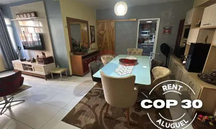 ALUGUEL TEMPORÁRIO PARA A COP 30  CONFORTO E LOCALIZAÇÃO IDEAL!