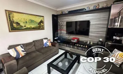 Aluguel COP30 - Casa em Alameda Fechada - 3 Quartos (6 Pessoas)