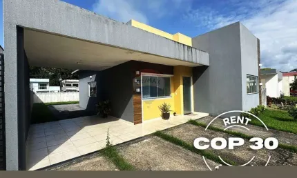 Aluguel COP30 - Casa em Condomínio Fechado - Ecos Paradise - 3 Quartos (6 Pessoas)